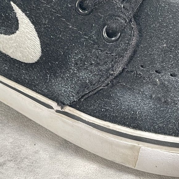 Nike Stefan Janoski GS Black Blue Skate Shoes Boy's Youth Size 4Y - 525104-013 - Picture 10 of 10